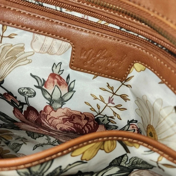 Milkmaid Goods Brooklyn Backpack in Cognac with Hattie Interior - Picture 16 of 16